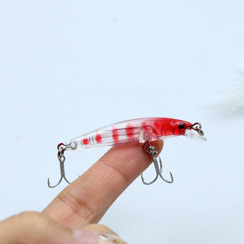 Micromatter Luya bait horse mouth bait Mino 5cm2 Kluya bait bionic bait mouth white strip bait bait wholesale