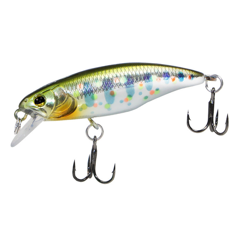 X52 Mini Submerged Minolua Bait 52mm4.5g Full Swimming Layer Fake Bait Bait Bait Mandarin Fish Crossed Mouth Perch