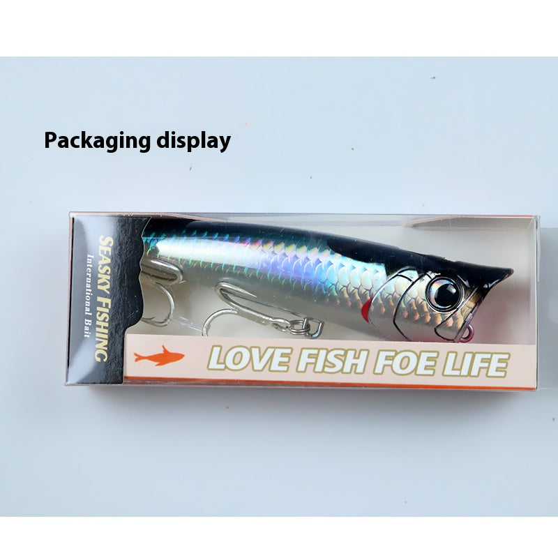 Big water flower wave climbing Luya bait 22g -30g floating water hitting water wave, sea fishing bait sea bass bait