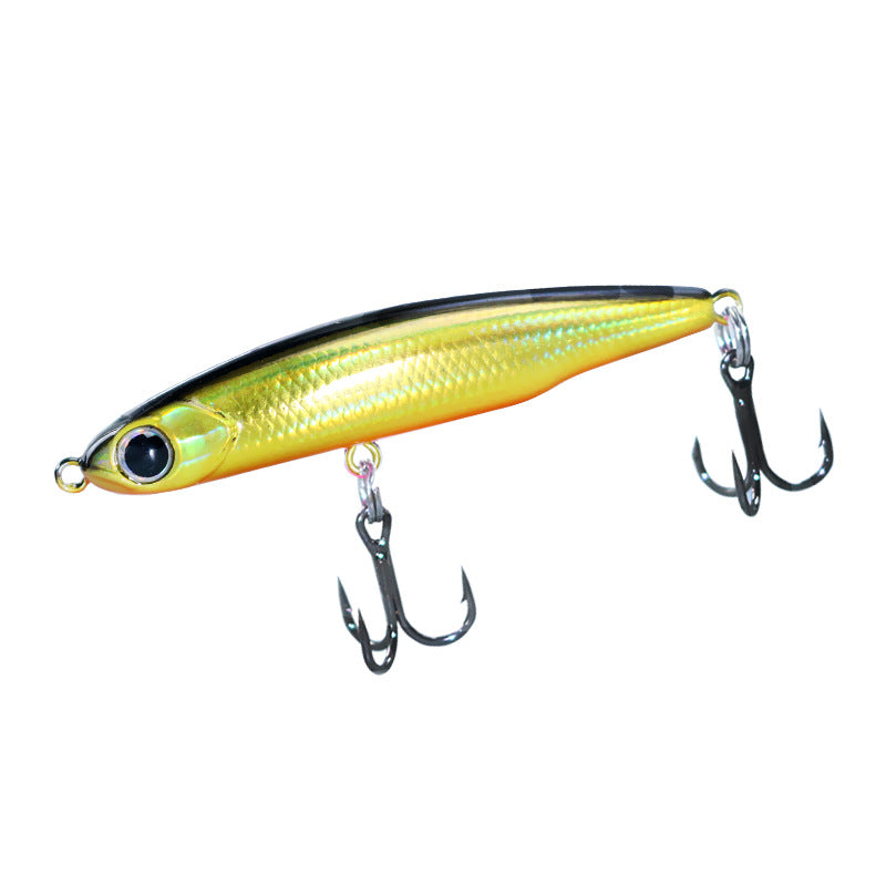 Small whitebait submerged pencil micro-object full swimming layer 8g13g far throw luya bait fake bait bait mouth hard bait