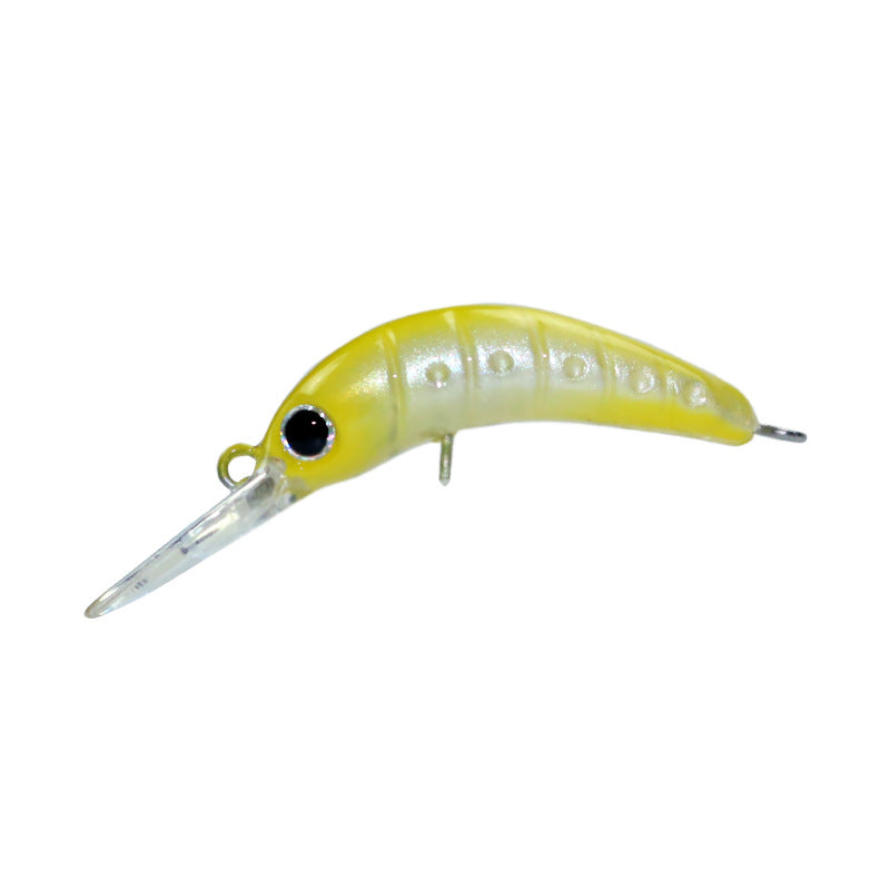 Japanese little greedy bug 35mm2.3g micro-object, tremor rock little fat man long tongue Minoluya bait bait fake bait