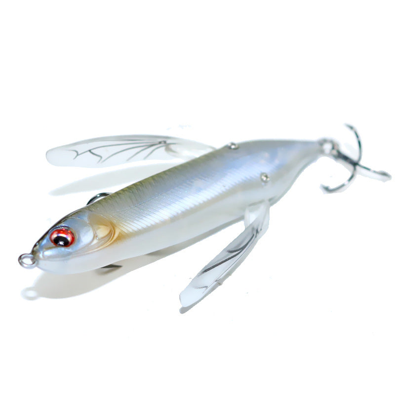 Dragonfly water surface system Luya bait 80mm6.5g simulated insect bait tractor floating water wave climbing freshwater Luya bait