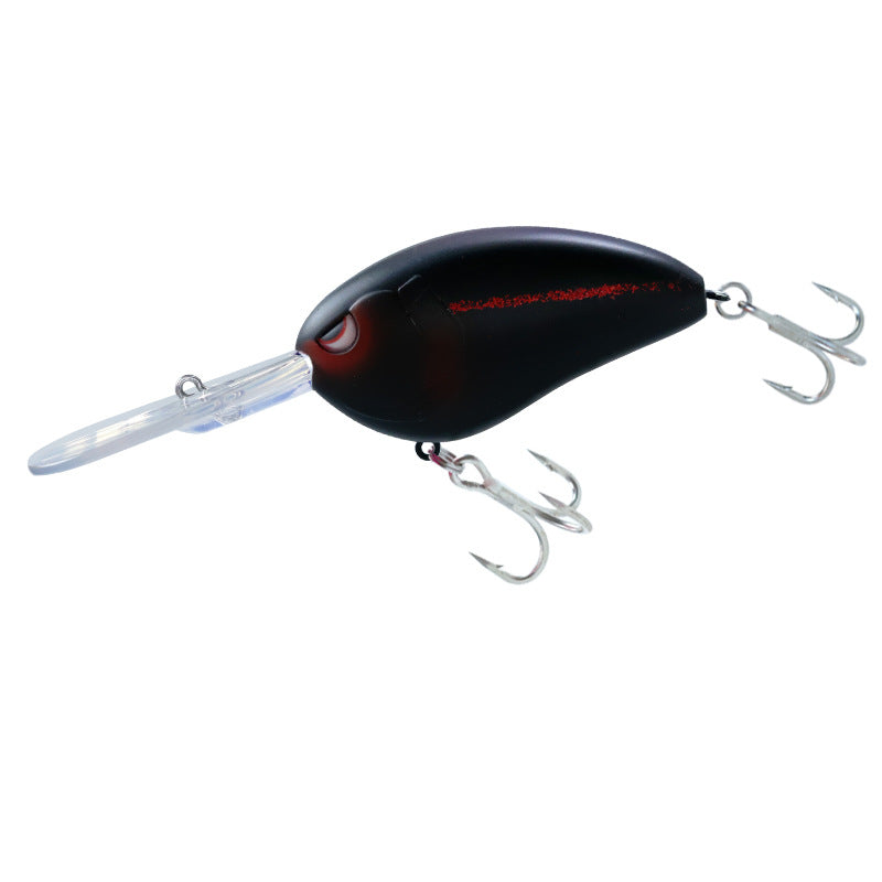 Sea fishing deep water long tongue board big fat man CRANK70mm28g floating water far throw luya bait diving depth 3m fake bait perch