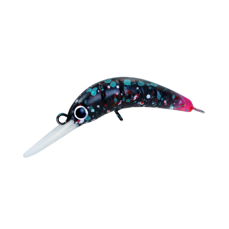 Japanese little greedy bug 35mm2.3g micro-object, tremor rock little fat man long tongue Minoluya bait bait fake bait