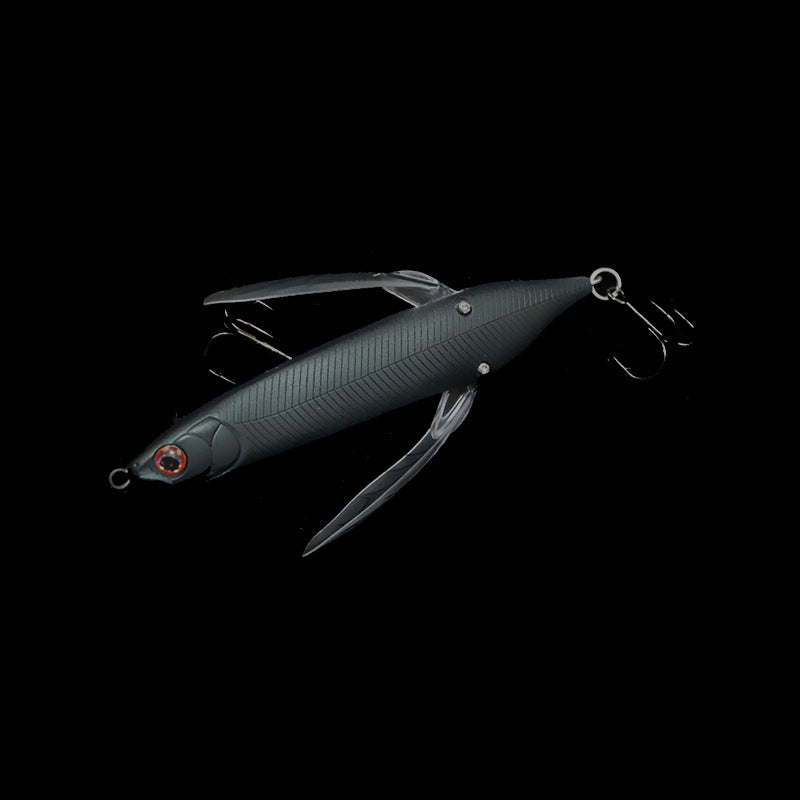 Dragonfly water surface system Luya bait 80mm6.5g simulated insect bait tractor floating water wave climbing freshwater Luya bait