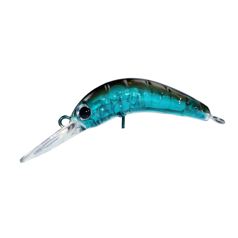 Japanese little greedy bug 35mm2.3g micro-object, tremor rock little fat man long tongue Minoluya bait bait fake bait