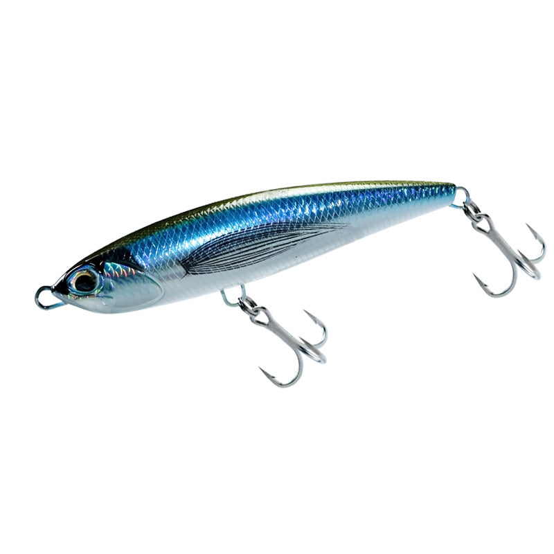 Far cast sea fishing submerged pencil 145mm boat fishing big thing 70g luya bait fake bait golden gun Pingzheng sea perch bait