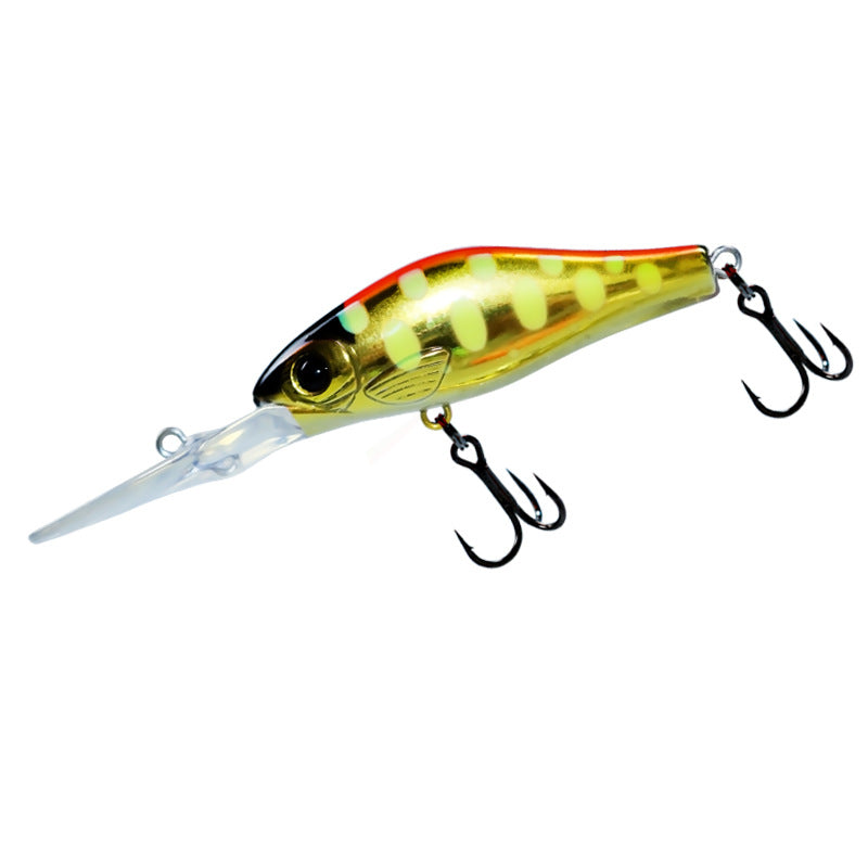 Floating bait 5.8g/55mm long tongue plate Mino micro-bait, far throw hard bait trout bait, mandarin fish bait