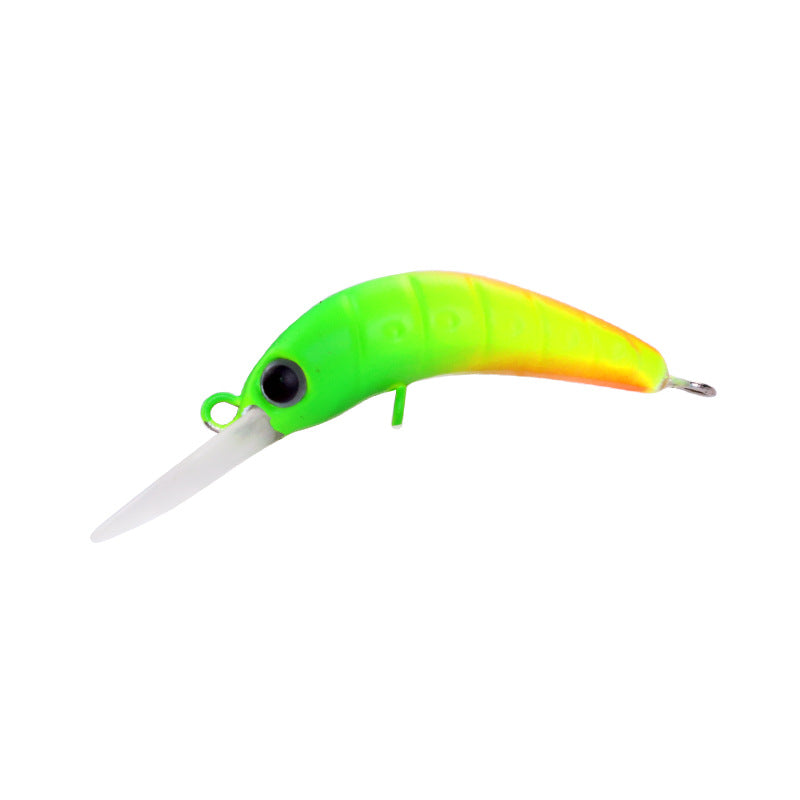Japanese little greedy bug 35mm2.3g micro-object, tremor rock little fat man long tongue Minoluya bait bait fake bait