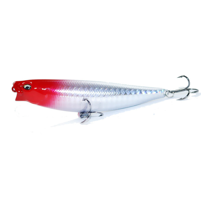 Far cast word dog pencil water surface system floating water luya bait 5g10g wave crawling fake bait hard bait cocking mouth perch hard bait