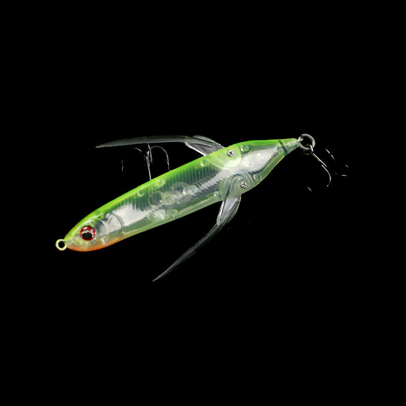 Dragonfly water surface system Luya bait 80mm6.5g simulated insect bait tractor floating water wave climbing freshwater Luya bait