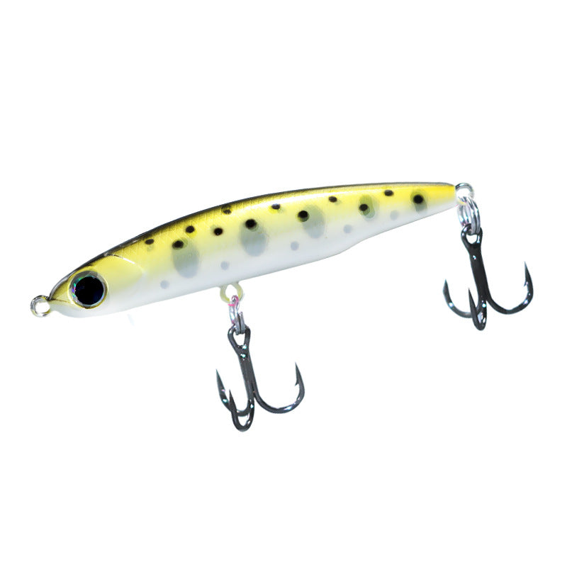 Small whitebait submerged pencil micro-object full swimming layer 8g13g far throw luya bait fake bait bait mouth hard bait