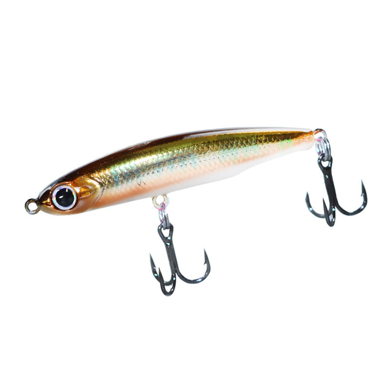 Small whitebait submerged pencil micro-object full swimming layer 8g13g far throw luya bait fake bait bait mouth hard bait
