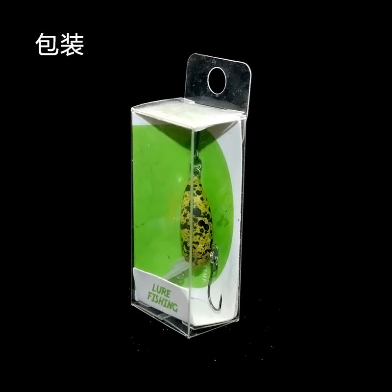 Full-layer tube fishing micro-object little fat man Crank4cm2.1g submerged bait Luya bait trout bait horse mouth bait