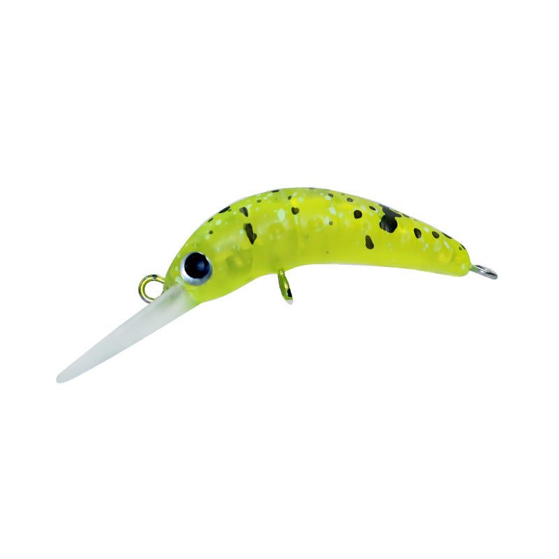 Japanese little greedy bug 35mm2.3g micro-object, tremor rock little fat man long tongue Minoluya bait bait fake bait