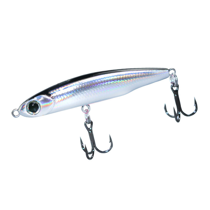 Small whitebait submerged pencil micro-object full swimming layer 8g13g far throw luya bait fake bait bait mouth hard bait