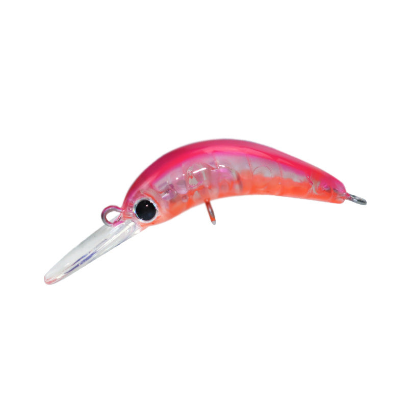 Japanese little greedy bug 35mm2.3g micro-object, tremor rock little fat man long tongue Minoluya bait bait fake bait