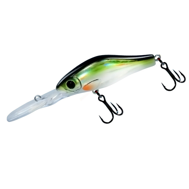 Floating bait 5.8g/55mm long tongue plate Mino micro-bait, far throw hard bait trout bait, mandarin fish bait