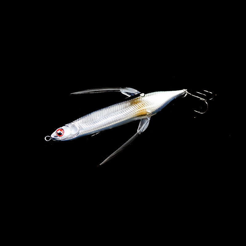 Dragonfly water surface system Luya bait 80mm6.5g simulated insect bait tractor floating water wave climbing freshwater Luya bait