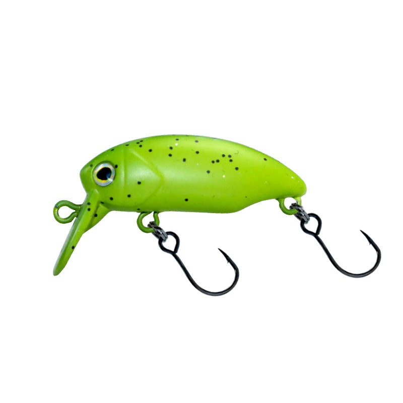 Mini water surface system micro-object floating water little fat man 33mm2.8g horse mouth bait stream mino bait trout bait army fish