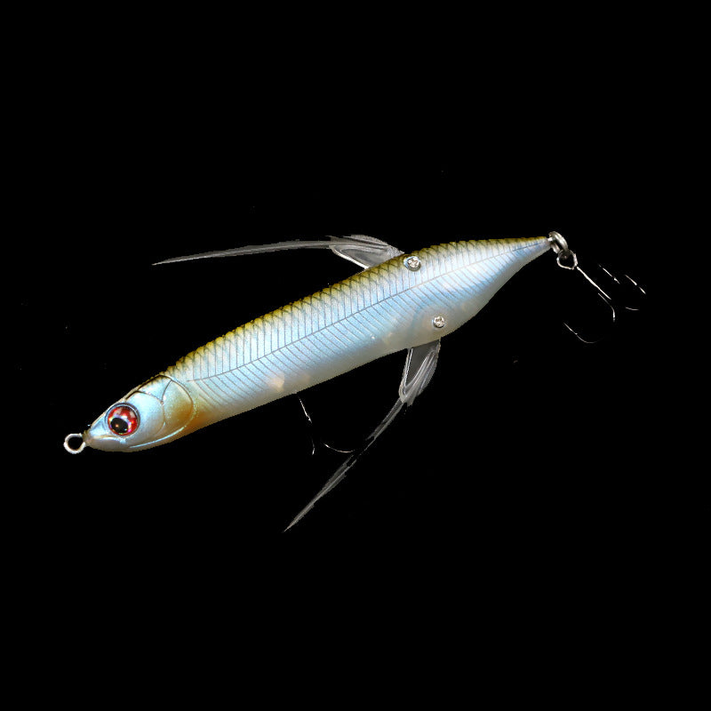 Dragonfly water surface system Luya bait 80mm6.5g simulated insect bait tractor floating water wave climbing freshwater Luya bait