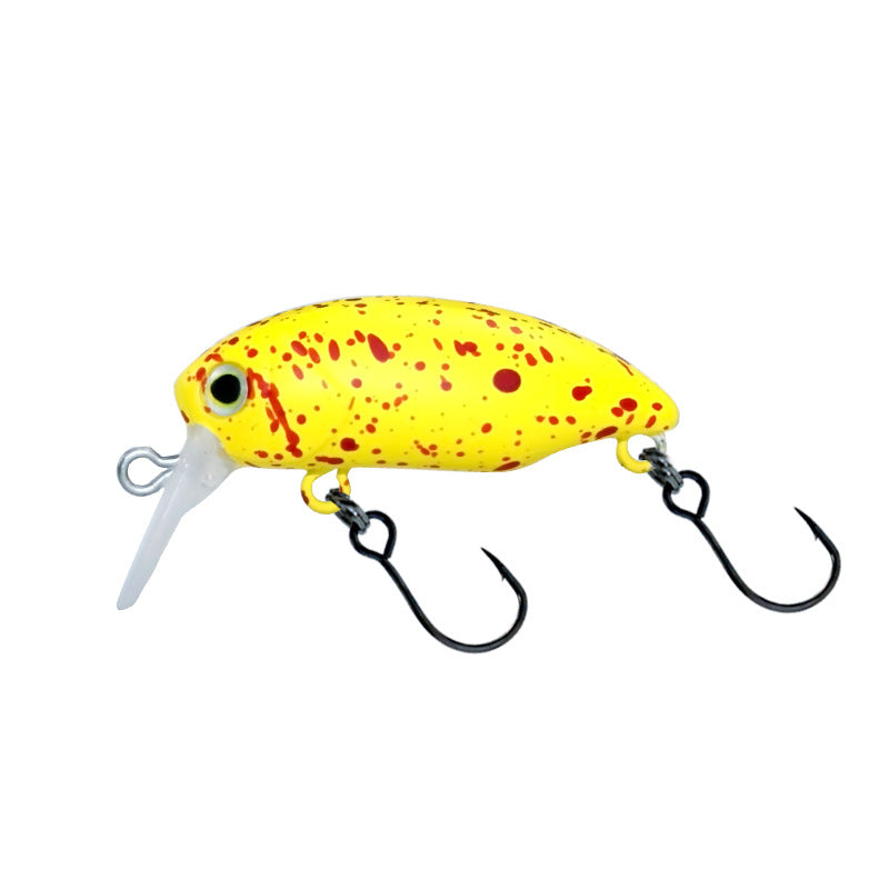 Mini water surface system micro-object floating water little fat man 33mm2.8g horse mouth bait stream mino bait trout bait army fish