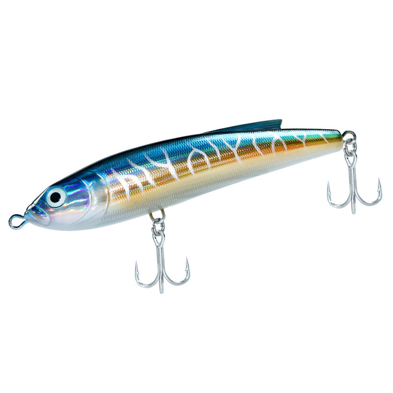 Sea fishing submerged pencil 150f boat fishing big object Luya bait 67g far throw fake bait golden gun Pingzheng bait, hard bait