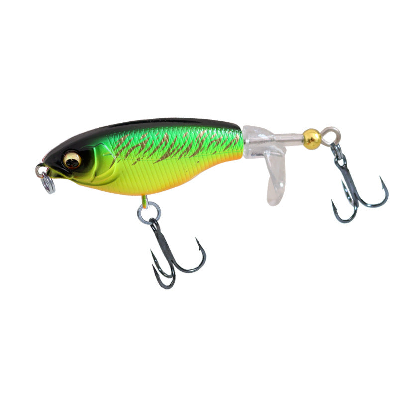 Far cast floating pencil water system tractor propeller tilt mouth perch black fish bait sea fishing freshwater luya bait