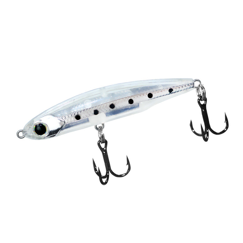 Small whitebait submerged pencil micro-object full swimming layer 8g13g far throw luya bait fake bait bait mouth hard bait