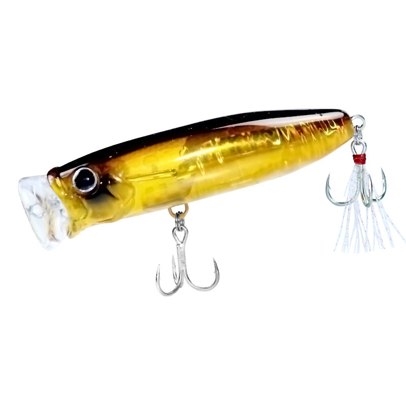 Far cast water system Crazy Lin Flash Lin reflective round mouth wave climbing 8g18g floating wave scraping fake bait bait warped mouth perch