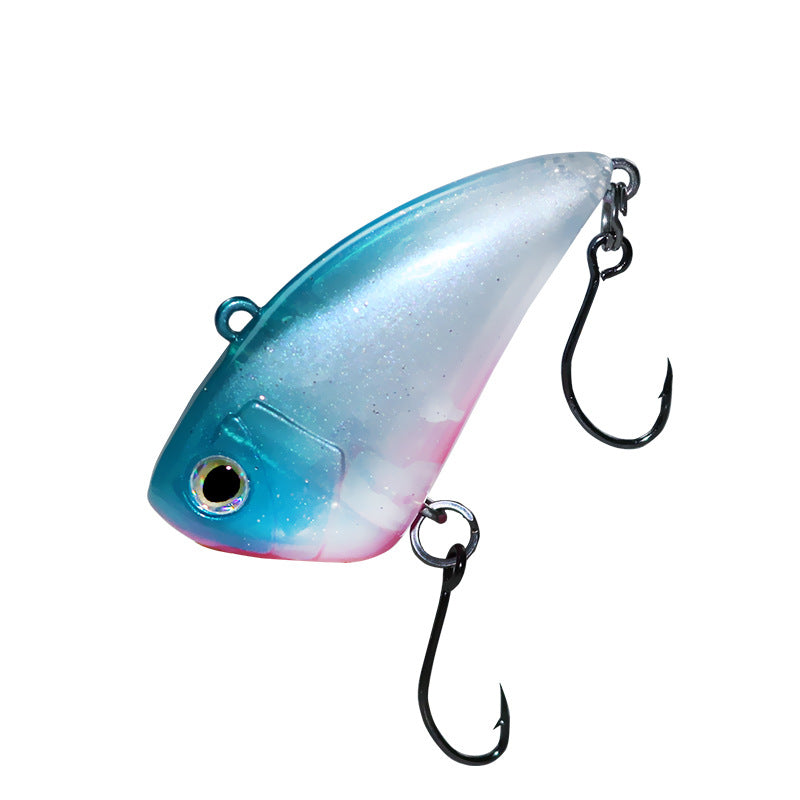 Full swimming layer micro-bait VIB bait Luya bait 3g7g single hook stream bait, bait white striped trout tilapia hard bait
