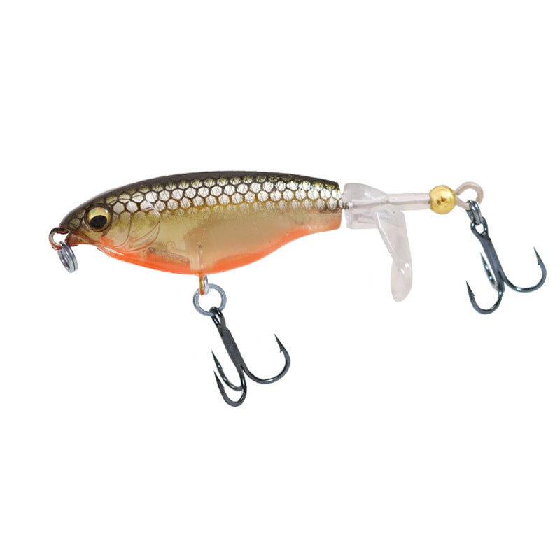 Far cast floating pencil water system tractor propeller tilt mouth perch black fish bait sea fishing freshwater luya bait