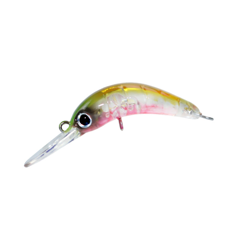 Japanese little greedy bug 35mm2.3g micro-object, tremor rock little fat man long tongue Minoluya bait bait fake bait