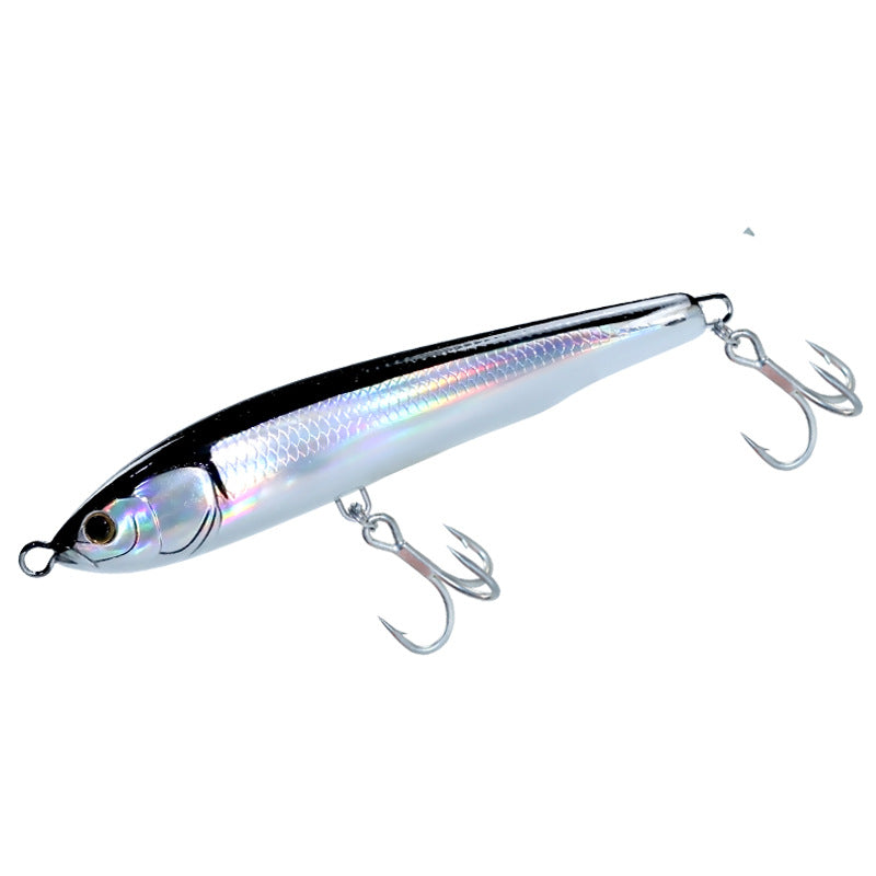 Export 160 water surface system floating pencil 45g sea fishing golden gun + sea fishing bait yellow bonito big object Luya bait fake bait