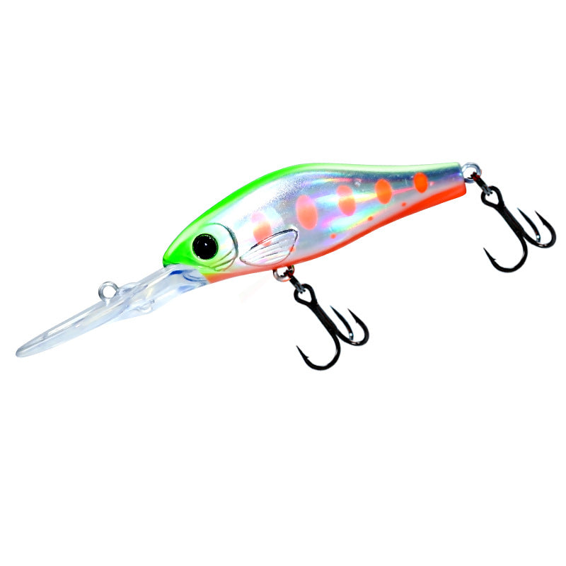 Floating bait 5.8g/55mm long tongue plate Mino micro-bait, far throw hard bait trout bait, mandarin fish bait