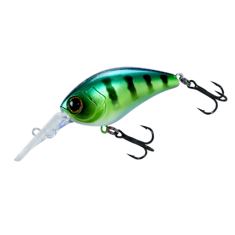 Far cast long tongue plate rock little fat man 10g17g deep diving luya bait fake bait mandarin fish bass bait deep water hard bait