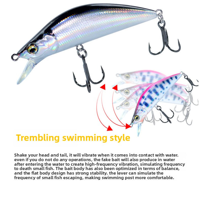Japanese full-swimming layer submerged Xiaomi Nuo 5g8g micro-bait, fake bait, far-cast Luya bait, hard bait, micro-bait