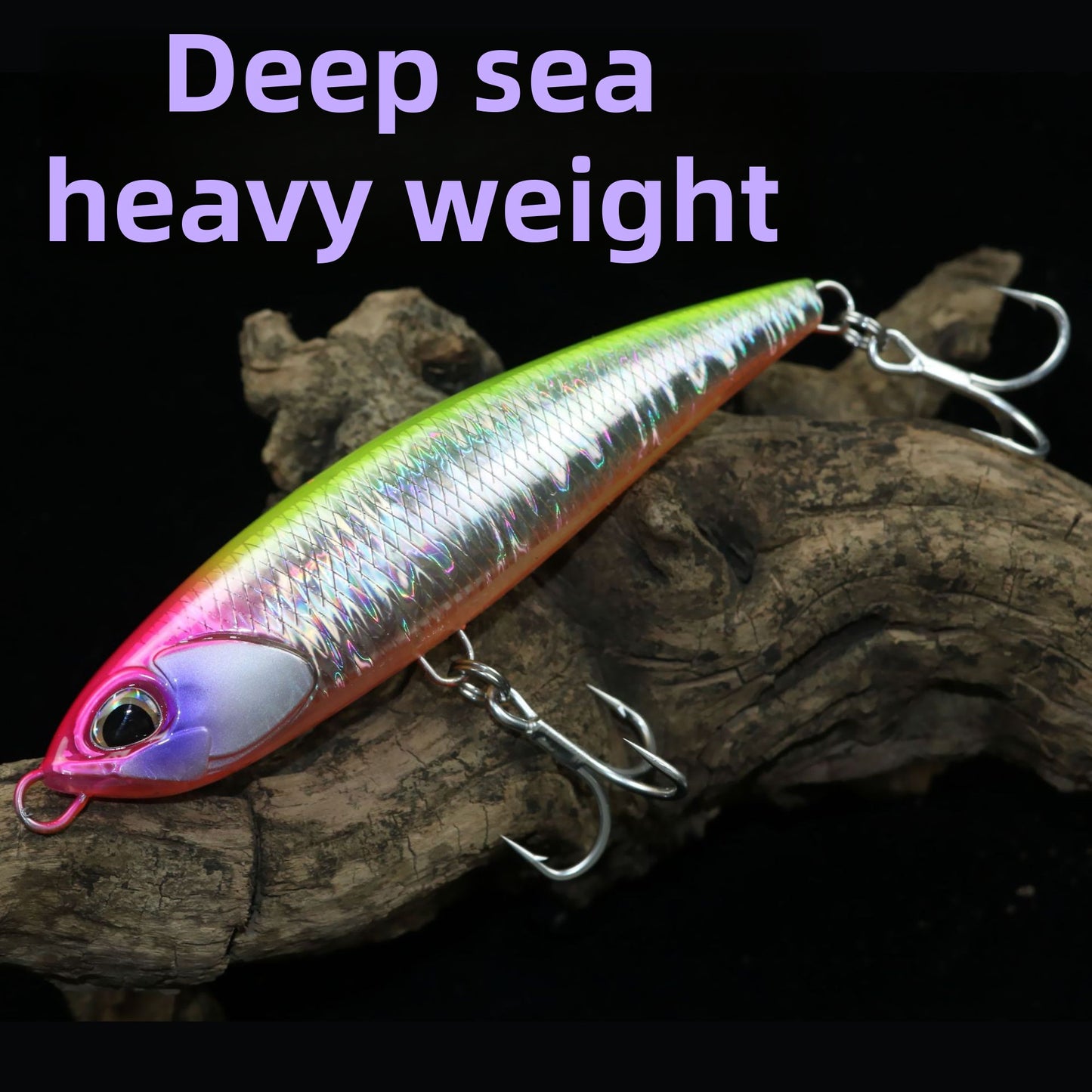 Far cast sea fishing submerged pencil 145mm boat fishing big thing 70g luya bait fake bait golden gun Pingzheng sea perch bait