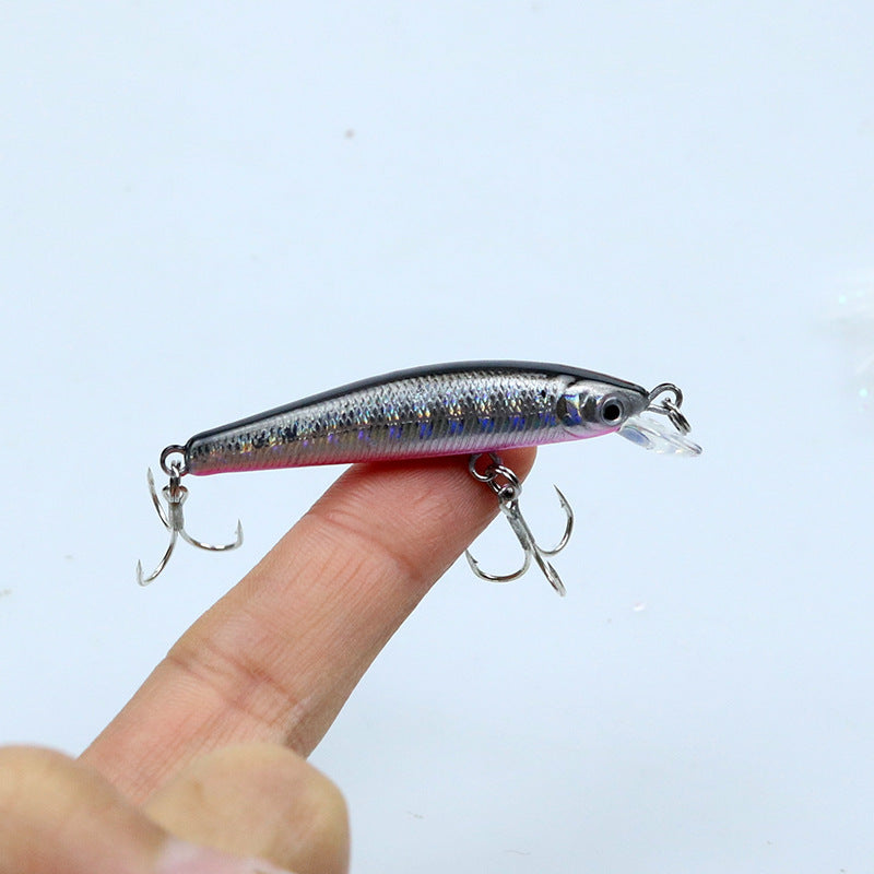 Micromatter Luya bait horse mouth bait Mino 5cm2 Kluya bait bionic bait mouth white strip bait bait wholesale