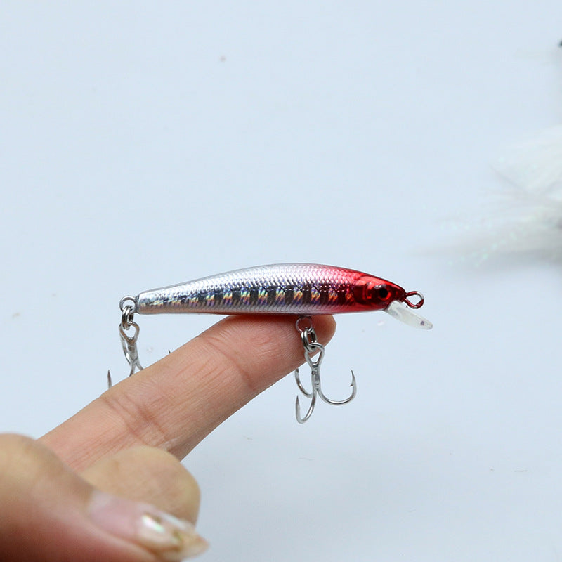 Micromatter Luya bait horse mouth bait Mino 5cm2 Kluya bait bionic bait mouth white strip bait bait wholesale