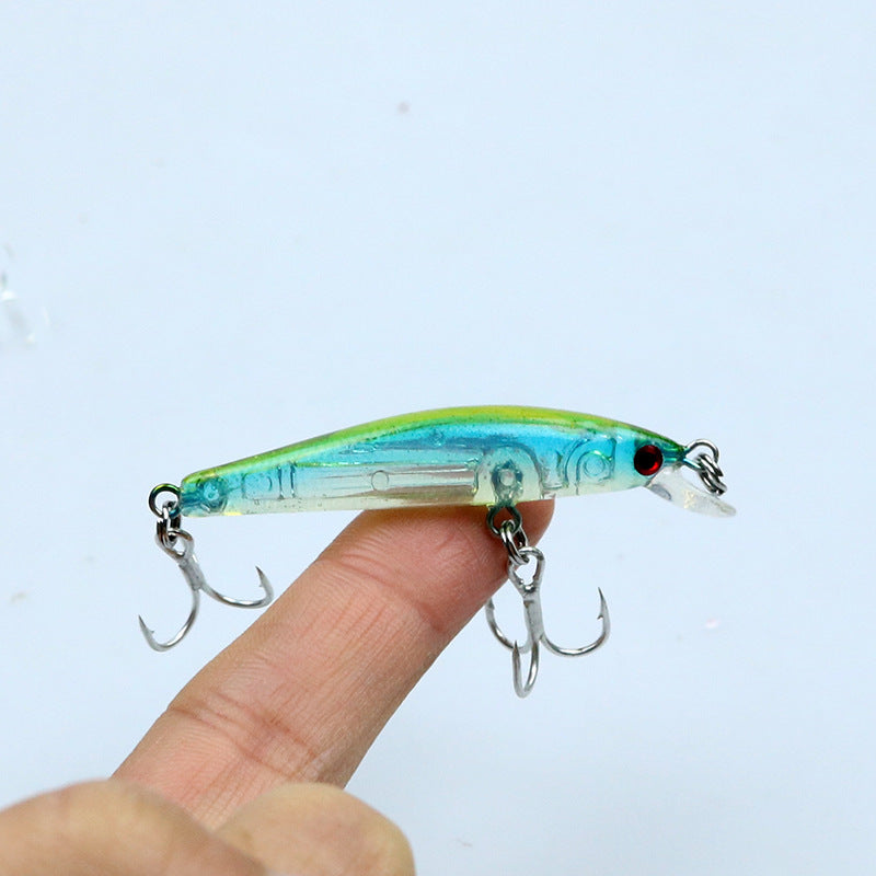 Micromatter Luya bait horse mouth bait Mino 5cm2 Kluya bait bionic bait mouth white strip bait bait wholesale