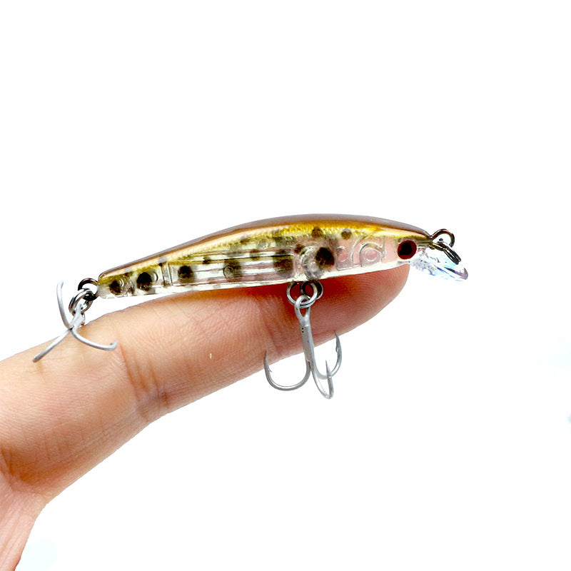 Micromatter Luya bait horse mouth bait Mino 5cm2 Kluya bait bionic bait mouth white strip bait bait wholesale