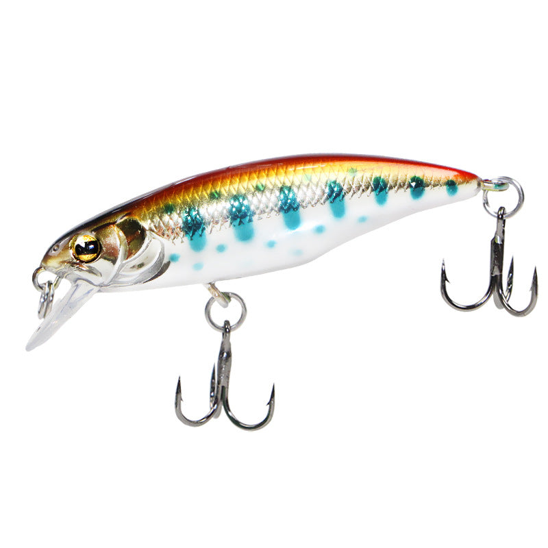 X52 Mini Submerged Minolua Bait 52mm4.5g Full Swimming Layer Fake Bait Bait Bait Mandarin Fish Crossed Mouth Perch