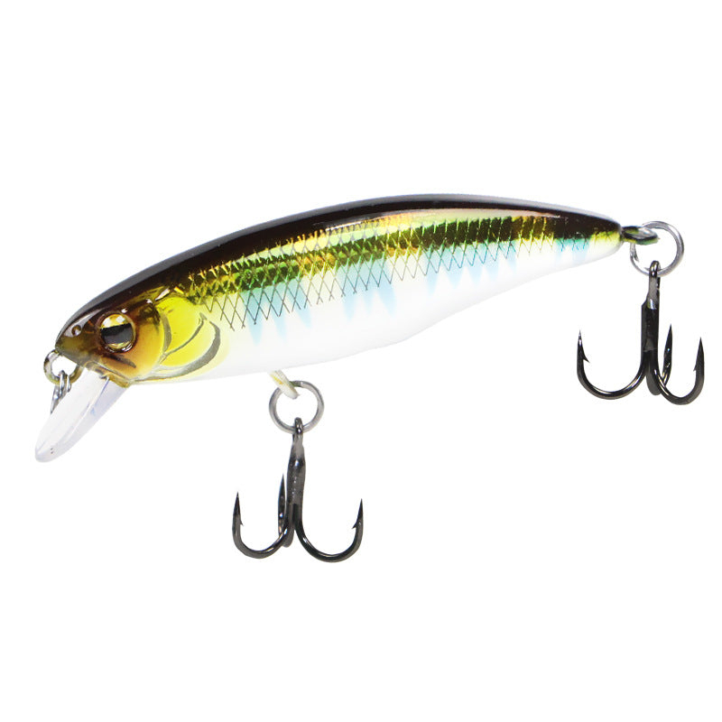 X52 Mini Submerged Minolua Bait 52mm4.5g Full Swimming Layer Fake Bait Bait Bait Mandarin Fish Crossed Mouth Perch