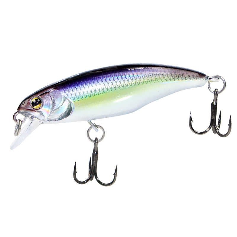 X52 Mini Submerged Minolua Bait 52mm4.5g Full Swimming Layer Fake Bait Bait Bait Mandarin Fish Crossed Mouth Perch