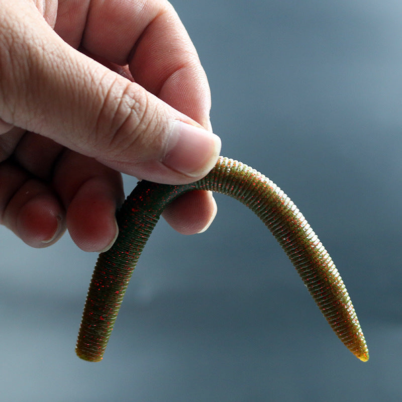 Wholesale Luya Bait Soft Bait Earthworm 14cm 8.5g Lead Free Pour Fishing Noodle Worm Large Earthworm, Bionic False Bait