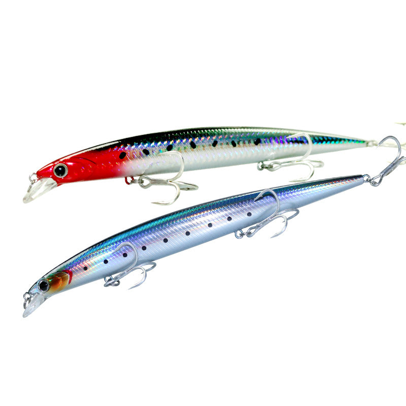 Far cast floating water Mino shallow Luya bait 175mm26g sea fishing bait bait hard bait mouth bait