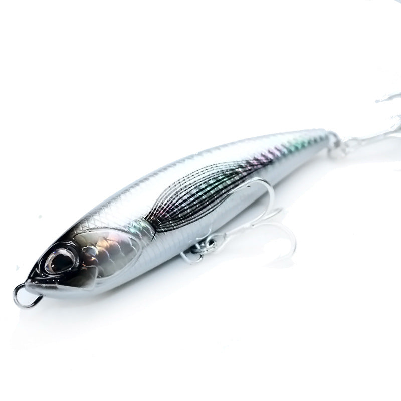 Far cast sea fishing submerged pencil 145mm boat fishing big thing 70g luya bait fake bait golden gun Pingzheng sea perch bait