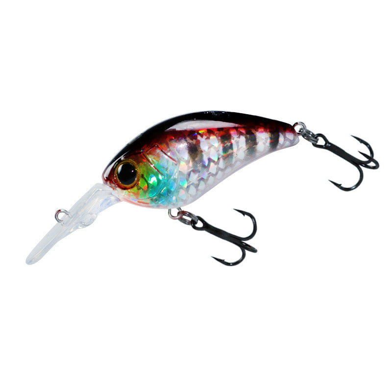 Far cast long tongue plate rock little fat man 10g17g deep diving luya bait fake bait mandarin fish bass bait deep water hard bait