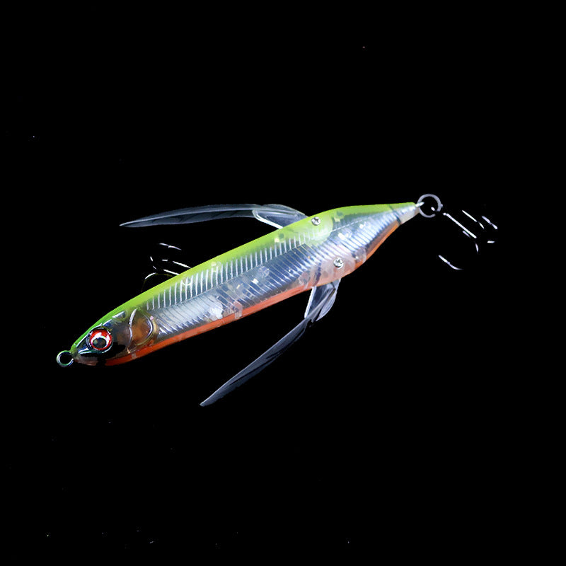 Dragonfly water surface system Luya bait 80mm6.5g simulated insect bait tractor floating water wave climbing freshwater Luya bait